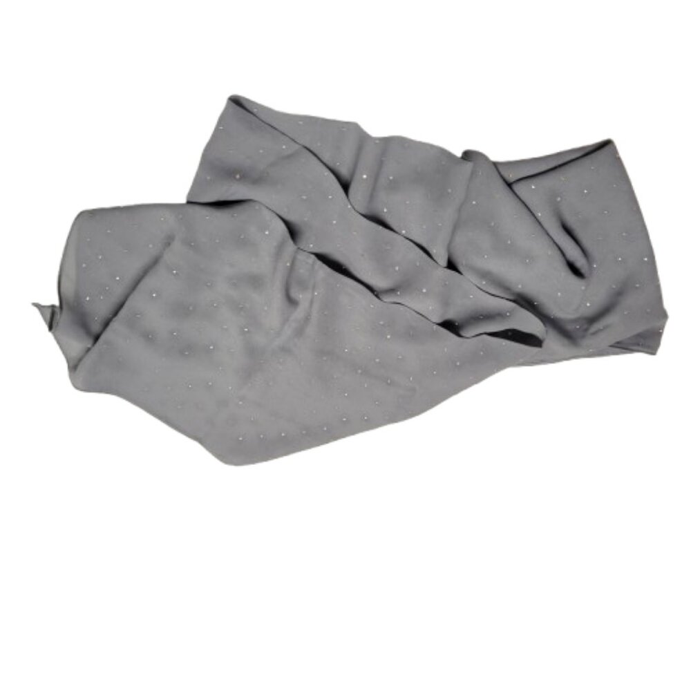 Sequin Grey Scarf, Light Grey Scarf